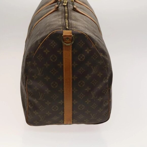 LOUIS VUITTON Monogram Keepall Bandouliere 60 Boston Bag - Picture 4 of 16